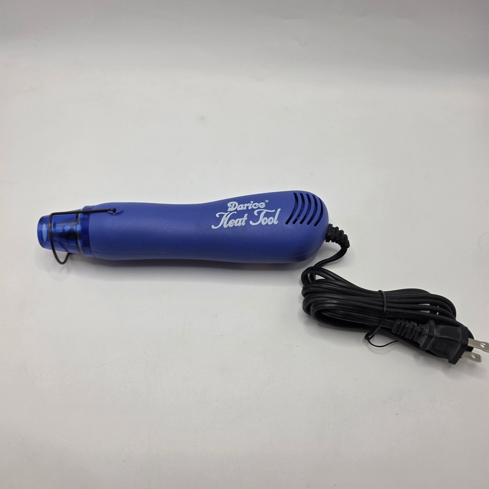 Darice Heat Tool 1199-10 Blue Embossing Heat Gun Crafting DIY Shrink Wrap 320W